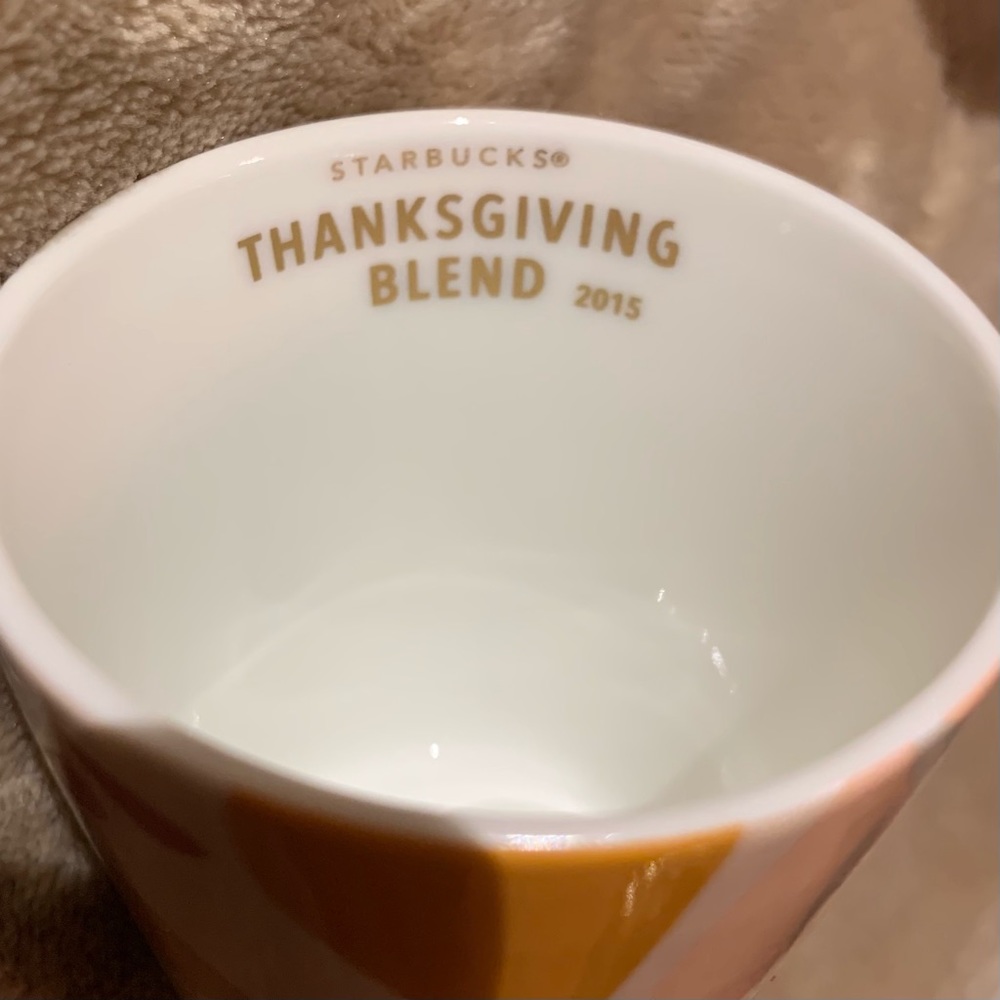 Starbucks Thanksgiving Blend 2015 Shot Glass